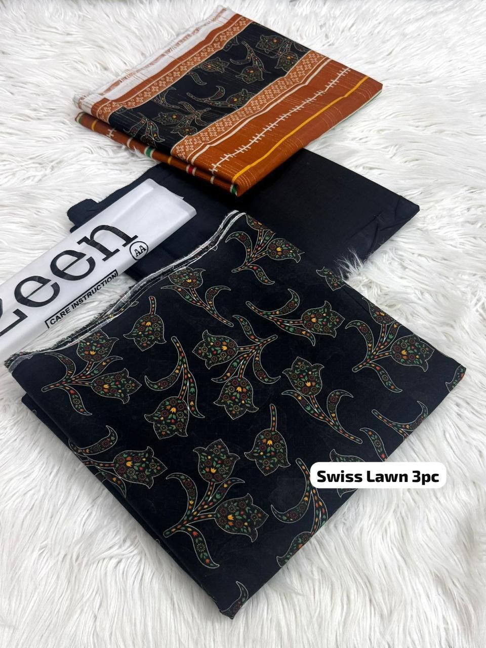ZEEN Swiss Lawn Printed 3Piece D-013