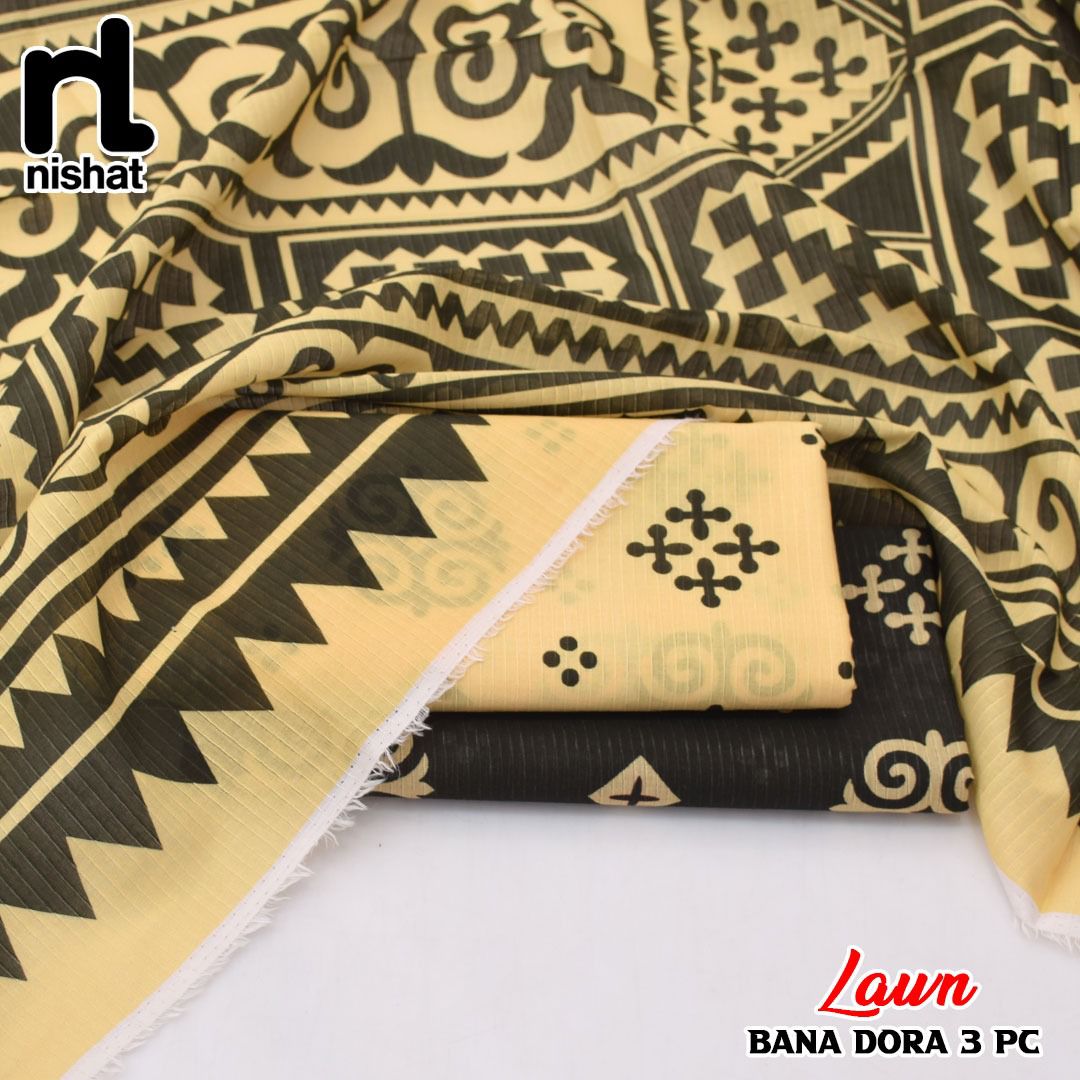 Nishat Printed Lawn 3Piece D-005