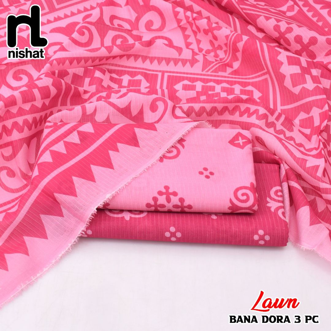 Nishat Printed Lawn 3Piece D-006