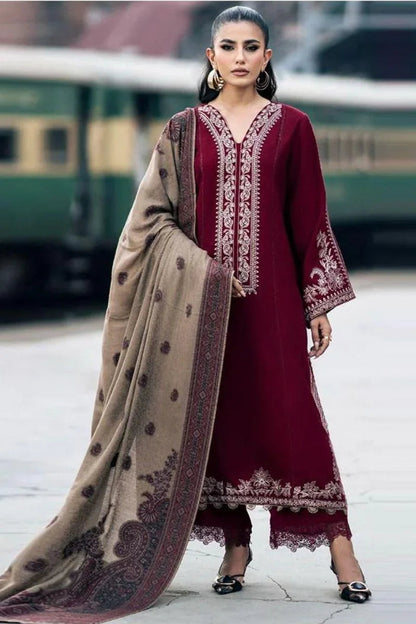 Lawn Embroidered 3Piece D-001