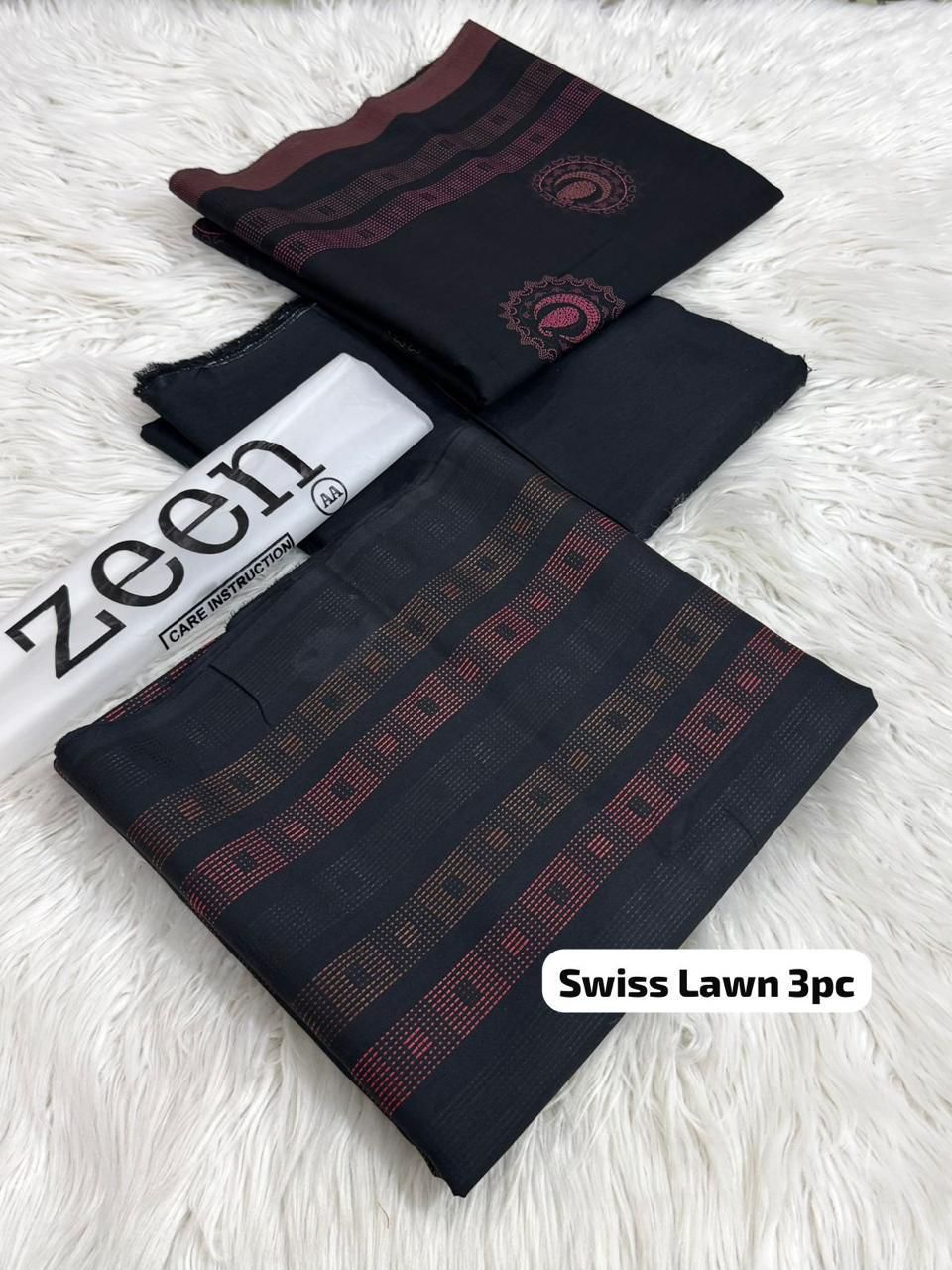 ZEEN Swiss Lawn Printed 3Piece D-010