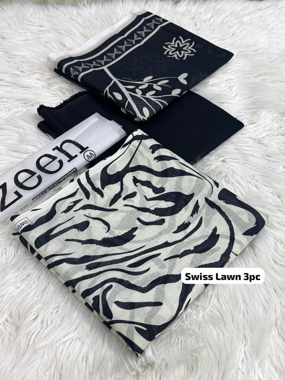 ZEEN Swiss Lawn Printed 3Piece D-021