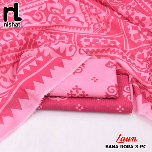 Nishat Printed Lawn 3Piece D-006